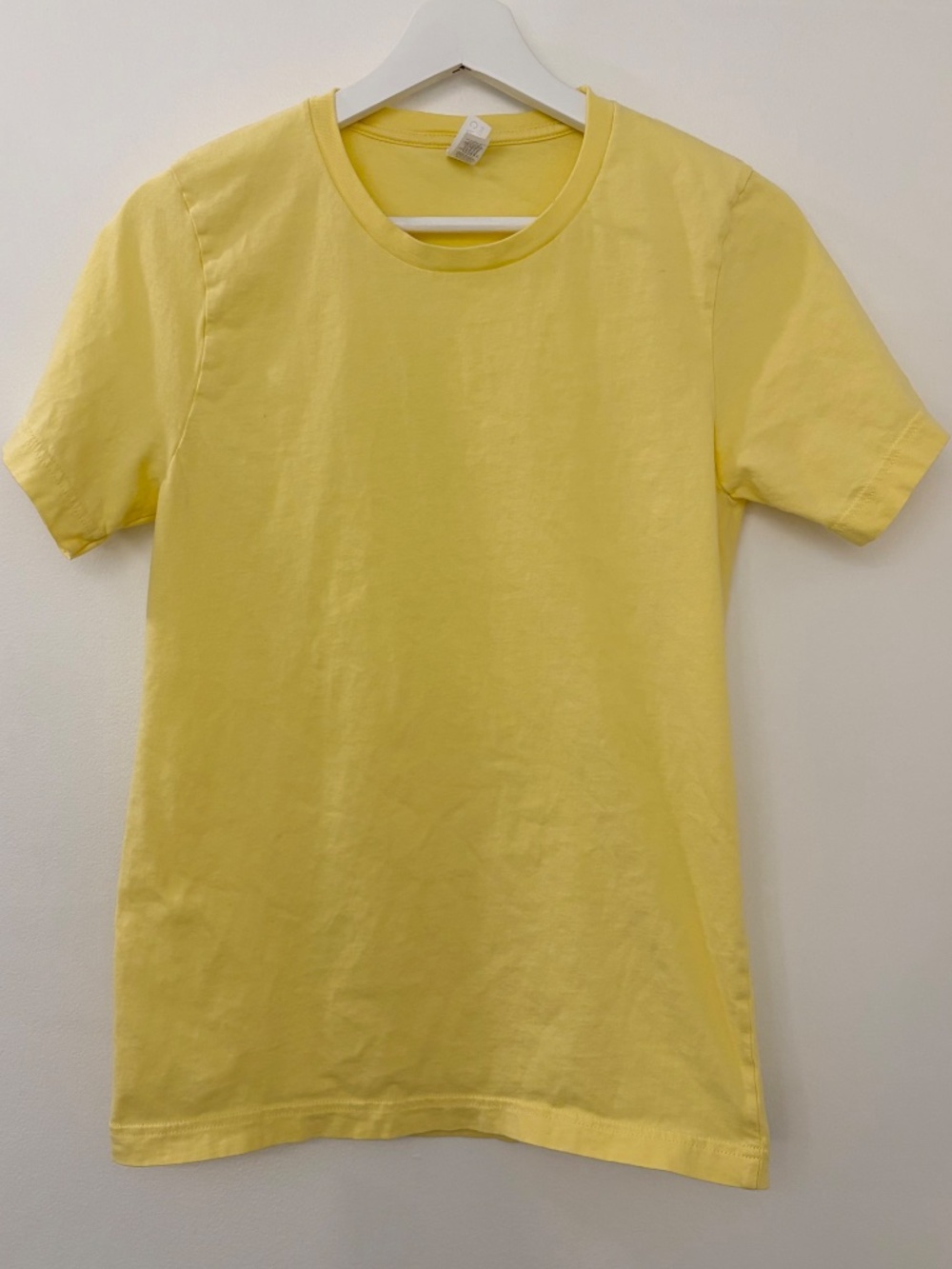 Bella + Canvas Short Sleeve Yellow T-shirt